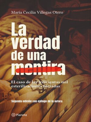 cover image of La verdad de una mentira. Segunda edición